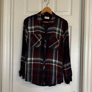 Maurices Relaxed Fit Plaid Tunic